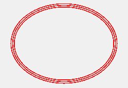 三重線の円